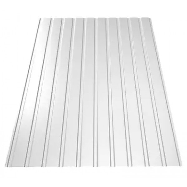 Профнастил Будсервіс Т-07 поліестер Модуль Україна 0.45 mm RAL 9003 Білий