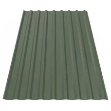 Профнастил Будсервіс Т-18 стін. Pladur wrinkle mat Thyssen krupp 0.50 mm RAL 6020 Зелений