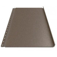 Кликфальц Стройсервис "Смарт" П4 Relief iceCrystal mat Thyssen krupp 0.50 mm RAL 8019 Коричневый