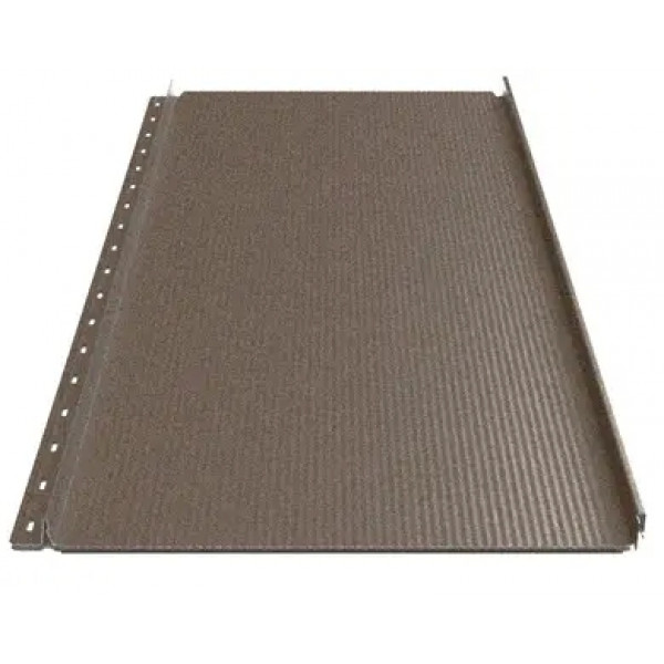 Клікфальц Будсервіс "Смарт" П4 Relief iceCrystal mat Thyssen krupp 0.50 mm RAL 8019 Коричневий