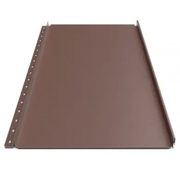 Кликфальц Стройсервис "Смарт" полиэстер ARVEDI 0.45 mm RAL 8017 Коричневый