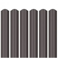 Ламель штахета Parkan Shop Pladur wrinkle mat Thyssen krupp 0,50мм RAL 8019 Коричневий