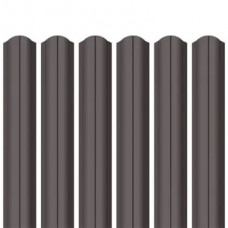 Ламель штахета Parkan Shop Pladur wrinkle mat Thyssen krupp 0,50мм RAL 8019 Коричневий