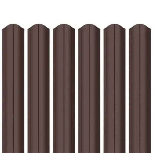 Ламель штахета Parkan Shop матполіестер ARVEDI 0,45мм RAL 8017 Коричневий