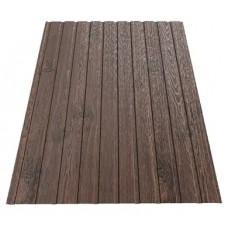 Профнастил Будсервіс Т-07 3D print двохстор. Union Steel 0.40 mm Темний дуб