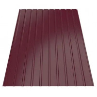 Профнастил Будсервіс Т-07 поліестер TATA STEEL 0.45 mm RAL 3005 Червоний