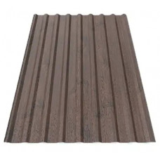 Профнастил Будсервіс Т-18 3D print Union Steel 0.40 mm Темний дуб