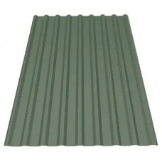 Профнастил Будсервіс Т-18 Pladur wrinkle mat Thyssen krupp 0.50 mm RAL 6020 Зелений