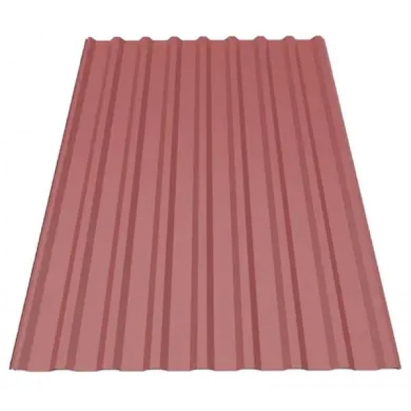 Профнастил Будсервіс Т-18 Quartz Petra Polyurethane mat ARVEDI 0.50 mm RAL 3011 Червоний