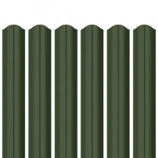 Ламель штахета Parkan Shop Pladur wrinkle mat Thyssen krupp 0,50мм RAL 6020 Зелений