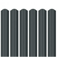 Ламель штахета Parkan Shop Pladur wrinkle mat Thyssen krupp 0,50мм RAL 7016 Графіт