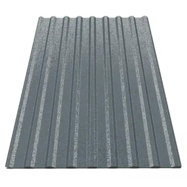 Профнастил Будсервіс Т-18 Relief iceCrystal mat Thyssen krupp 0.50 mm RAL 7016 Графіт