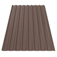 Профнастил Будсервіс Т-18 стін. Quartz Petra Polyurethane mat ARVEDI 0.50 mm RAL 8017 Коричневий