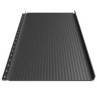 Кликфальц Будсервис "Смарт" П5 Pladur wrinkle mat Thyssen krupp 0.50 mm RAL 9005 Черный