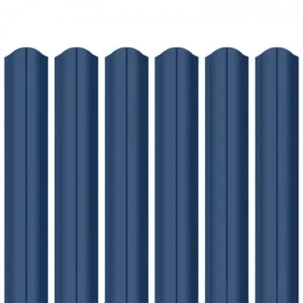 Ламель штахета Parkan Shop поліестер ARVEDI 0,45мм RAL 5010 Синій