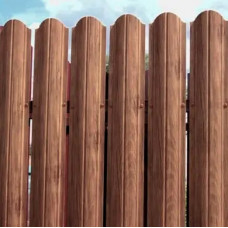 Ламель штахета Parkan Shop print Union Steel 0,40мм Світлий дуб