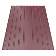 Профнастил Будсервіс Т-07 Quartz Petra Polyurethane mat ARVEDI 0.50 mm RAL 3005 Червоний