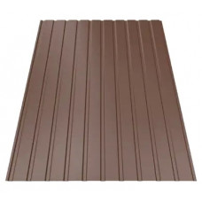 Профнастил Будсервіс Т-07 Quartz Petra Polyurethane mat ARVEDI 0.50 mm RAL 8017 Коричневий