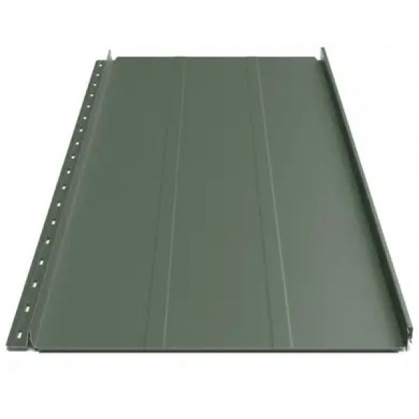 Клікфальц Будсервіс "Преміум" П3 Pladur wrinkle mat Thyssen krupp 0.50 mm RAL 6020 Зелений