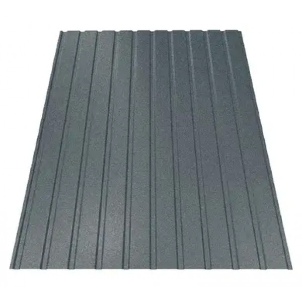 Профнастил Будсервіс Т-07 Relief iceCrystal mat Thyssen krupp 0.50 mm RAL 7016 Графіт