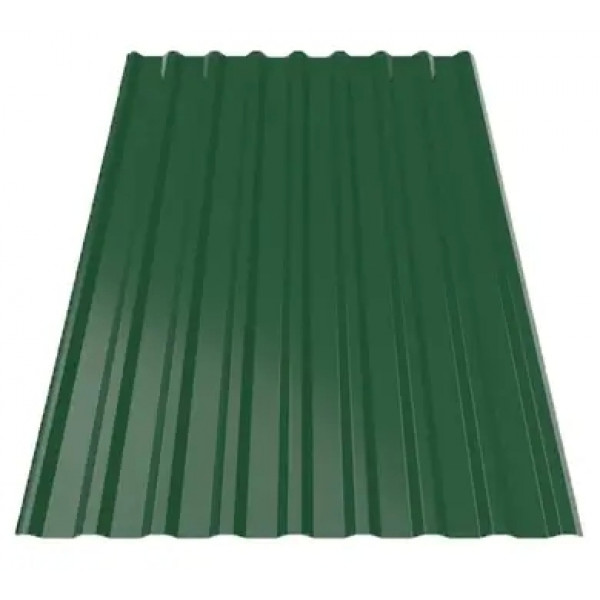 Профнастил Будсервіс Т-18 поліестер Модуль Україна 0.50 mm RAL 6005 Зелений