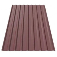 Профнастил Будсервис Т-18 стен. Quartz Petra Polyurethane mat ARVEDI 0.50 mm RAL 3005 Красный