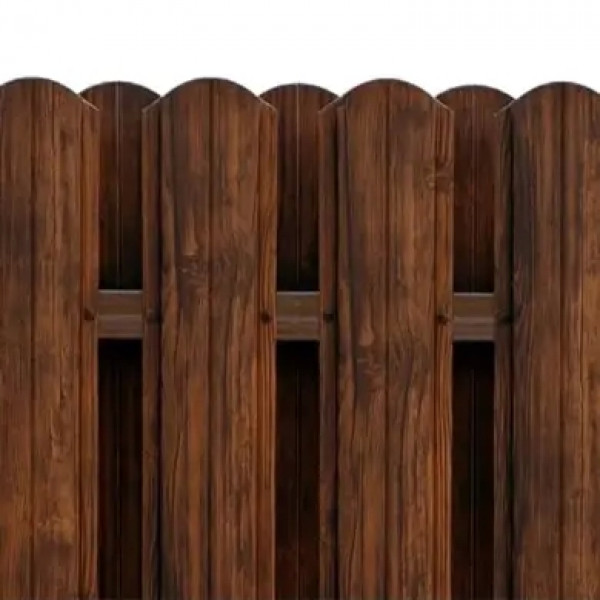 Ламель штахета Parkan Shop 3D print Union Steel 0,40мм Темний дуб