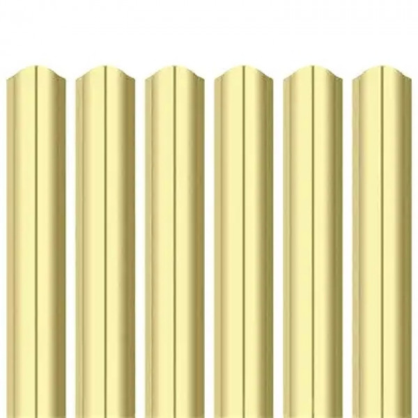 Ламель штахета Parkan Shop поліестер ARVEDI 0,45мм RAL 1015 Бежевий