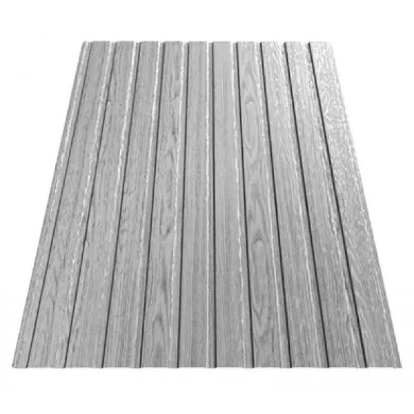 Профнастил Будсервіс Т-07 3D print Union Steel 0.40 mm Білий дуб