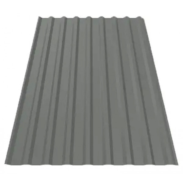 Профнастил Будсервіс Т-18 стін. Pladur wrinkle mat Thyssen krupp 0.50 mm RAL 7024 Сірий