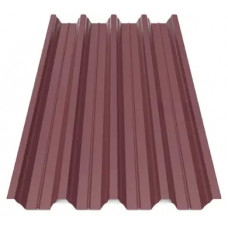 Профнастил Будсервіс Т-57 Quartz Petra Polyurethane mat ARVEDI 0.50 mm RAL 3005 Червоний