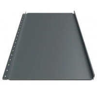 Кликфальц Будсервис "Премиум" Pladur wrinkle mat Thyssen krupp 0.50 mm RAL 7016 Графит