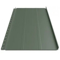 Кликфальц Будсервис "Смарт" П3 Pladur wrinkle mat Thyssen krupp 0.50 mm RAL 6020 Зеленый