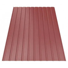 Профнастил Будсервіс Т-07 Quartz Petra Polyurethane mat ARVEDI 0.50 mm RAL 3011 Червоний