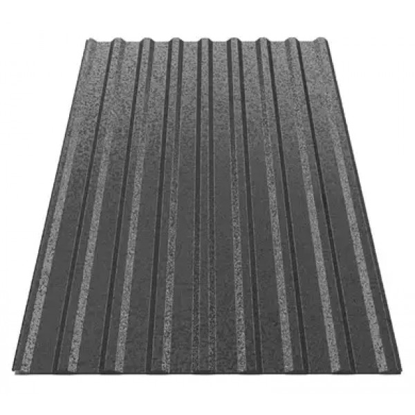 Профнастил Будсервіс Т-18 Relief iceCrystal mat Thyssen krupp 0.50 mm RAL 9005 Чорний