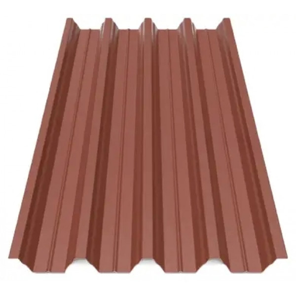 Профнастил Будсервіс Т-57 матполіестер двохстор. ARVEDI 0.45 mm RAL 3009 Червоний