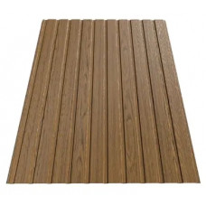 Профнастил Будсервіс Т-07 3D print двохстор. Union Steel 0.40 mm Золотий дуб