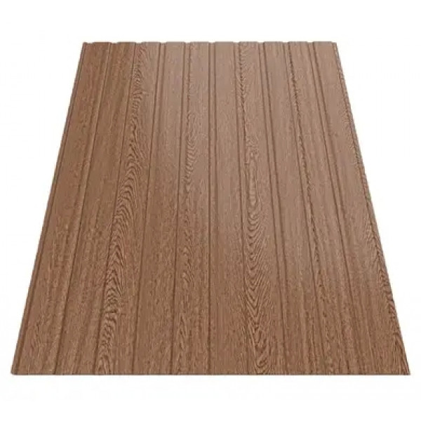 Профнастил Будсервіс Т-07 Print Union Steel 0.40 mm Золотий дуб