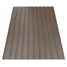 Профнастил Будсервіс Т-07 ультра матполіестер ArcelorMittal (Польща) 0.50 mm RAL 8019 Коричневий