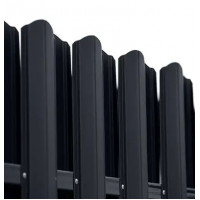 Ламель штахета Damet Parkan матполіестер Китай 0,43мм RAL 7024 Сірий