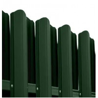 Ламель штахета Damet Parkan матполіестер Австрія 0,50мм RAL 6005 Зелений