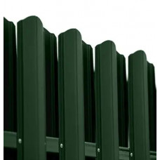 Ламель штахета Damet Parkan матполіестер Польща 0,50мм RAL 6005 Зелений