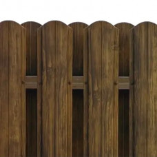 Ламель штахета Damet Parkan printech двохстор. Китай 0,40мм Дуб 3Д/RAL