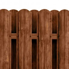 Ламель штахета Damet Parkan printech двохстор. Корея 0,40мм Сосна/RAL