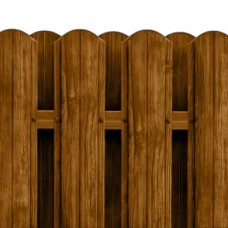 Ламель штахета Damet Parkan printech двохстор. Китай 0,40мм Золотий дуб/Золотий дуб