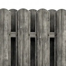 Ламель штахета Damet Parkan printech двохстор. Китай 0,40мм Біле дерево 3Д/RAL