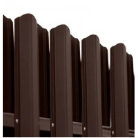 Ламель штахета Damet Parkan матполіестер Австрія 0,50мм RAL 8017 Коричневий