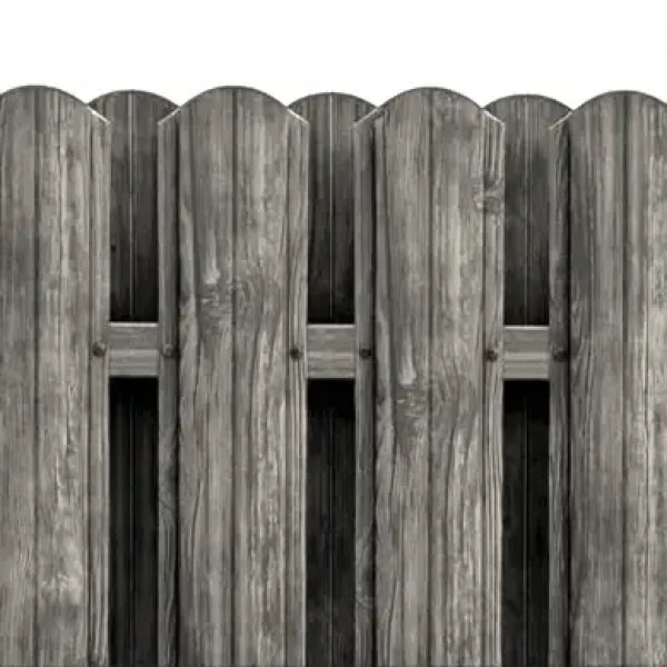 Ламель штахета Damet Parkan printech Китай 0,40мм Біле дерево 2Д