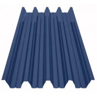 Профнастил Зартмет ПК-57 поліестер Китай 0.45 mm RAL 5005 Синій