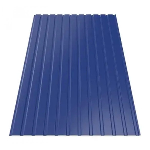 Профнастил Зартмет ПС-10/ПК-10 поліестер Китай 0.40 mm RAL 5005 Синій